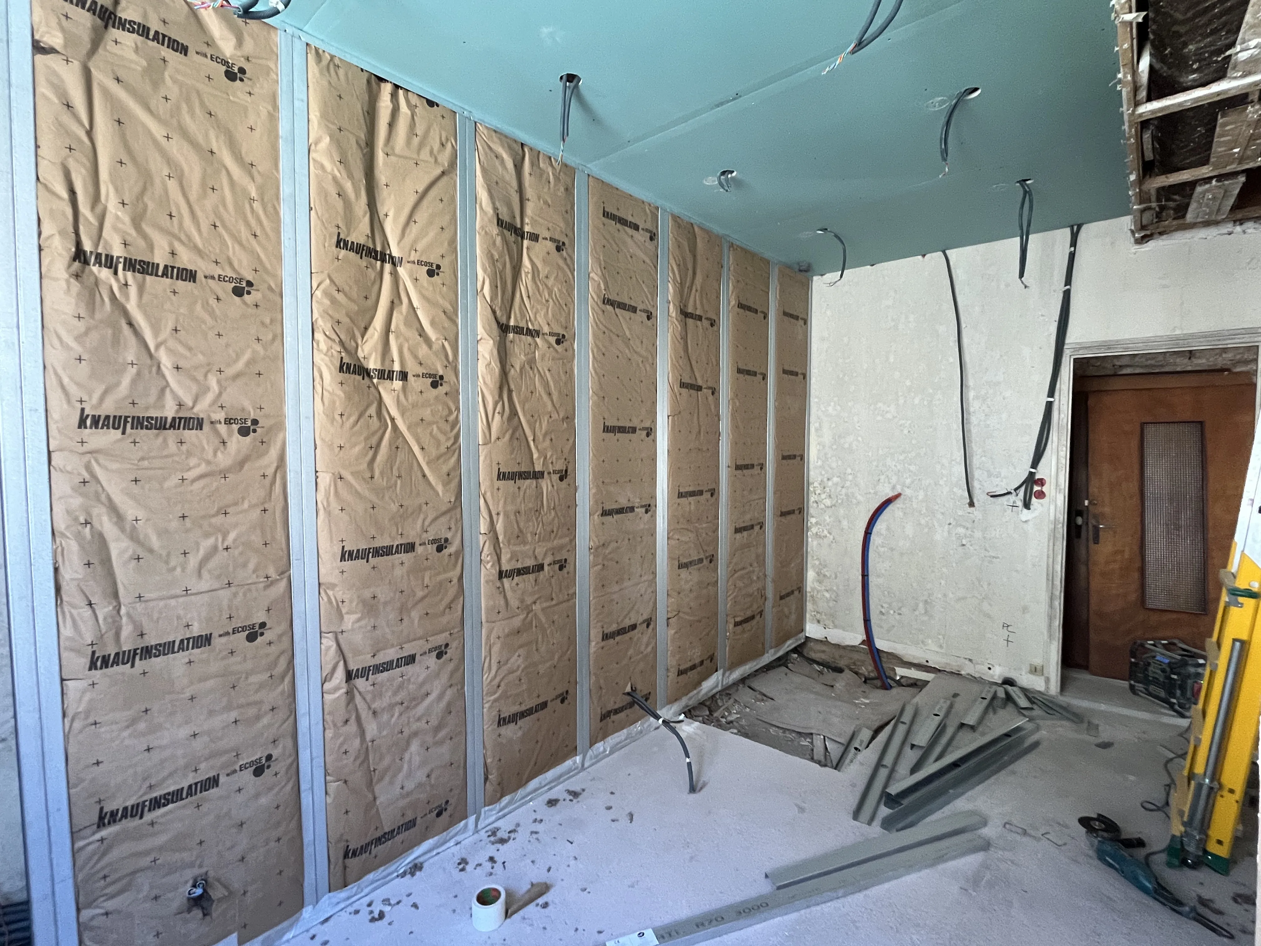 Isolation intérieure et extérieure